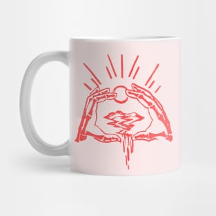 Frame Your Ring Red V. Mug